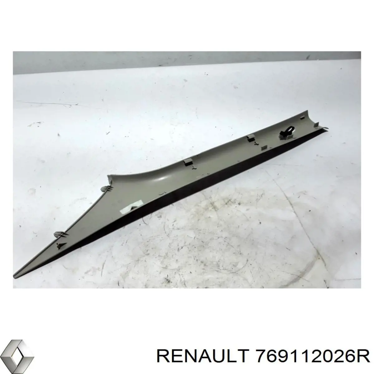 Обшивка стійки кузова внутрішня, передня права Renault (RVI) 769112026R ціна, від 8.37 USD