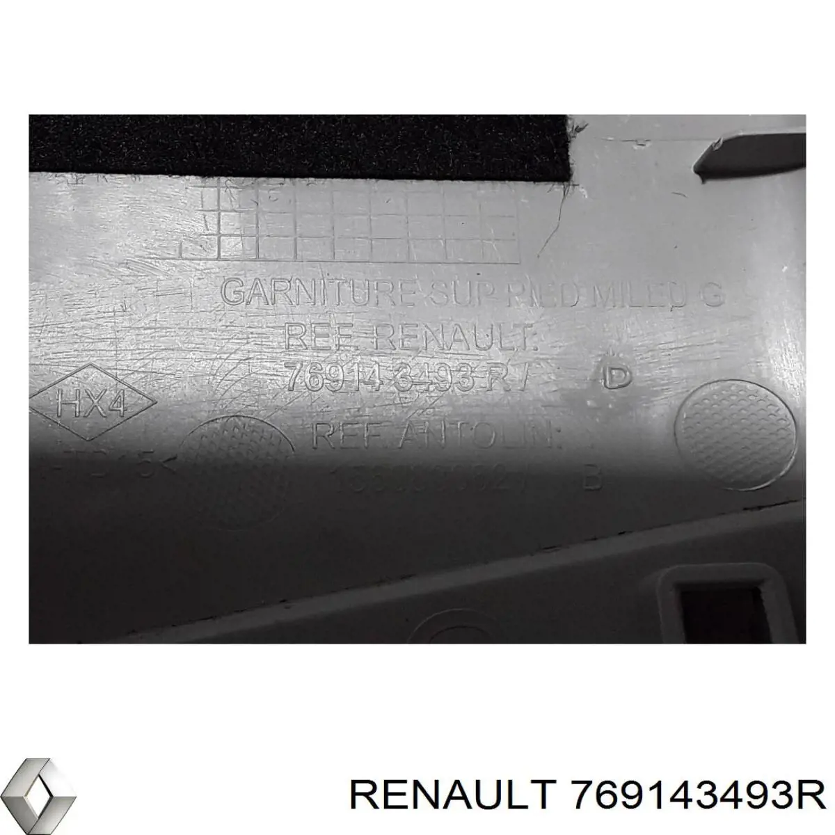  Renault (RVI) 769143493R ціна, від 178.23 USD