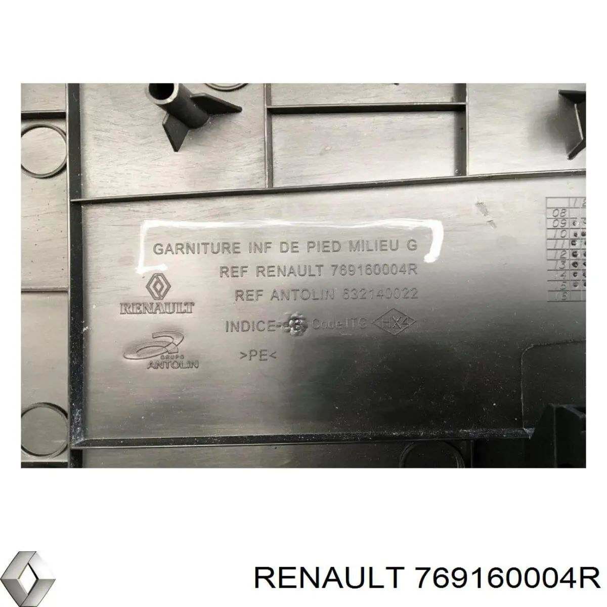  Renault (RVI) 769160004R ціна, від 4.23 USD