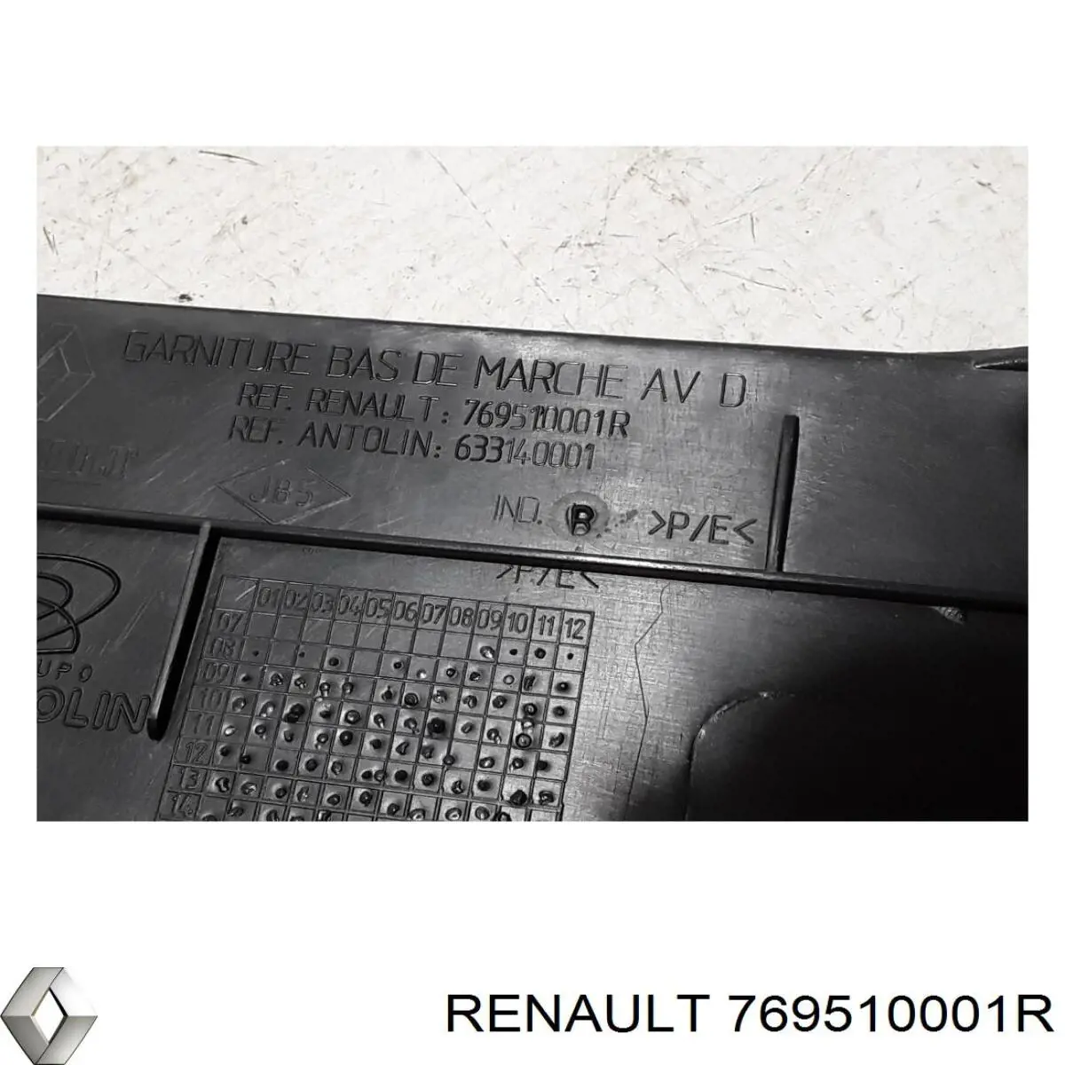 Купити 769510001R Renault (RVI) 