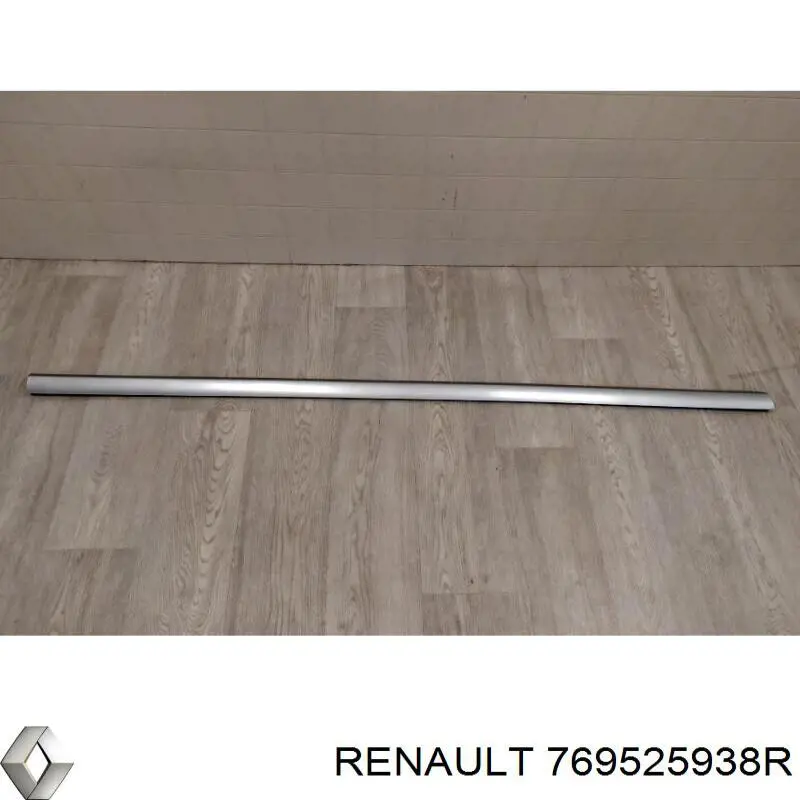 Накладка зовнішня (молдинг) порога, лівий Renault (RVI) 769525938R ціна, від 22.55 USD