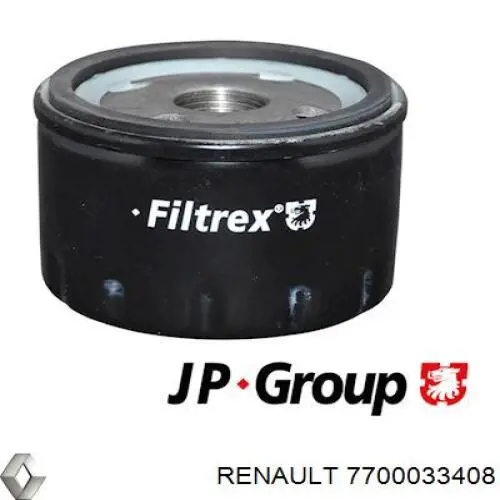 Масляний фільтр 7700033408 Renault (RVI)