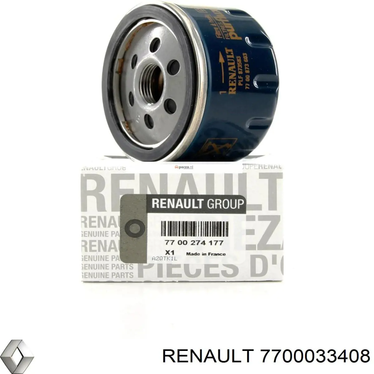 7700033408 Renault (RVI) фільтр масляний
