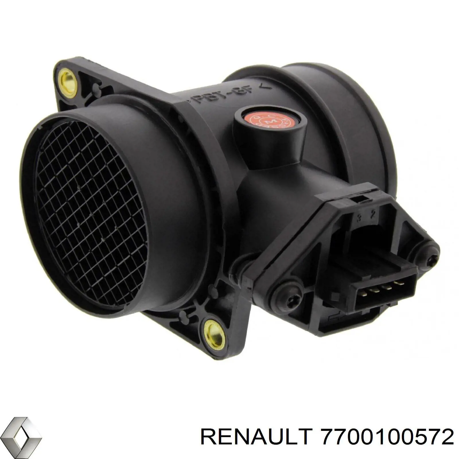 7700100572 Renault (RVI) датчик потоку (витрати повітря, витратомір MAF - (Mass Airflow))