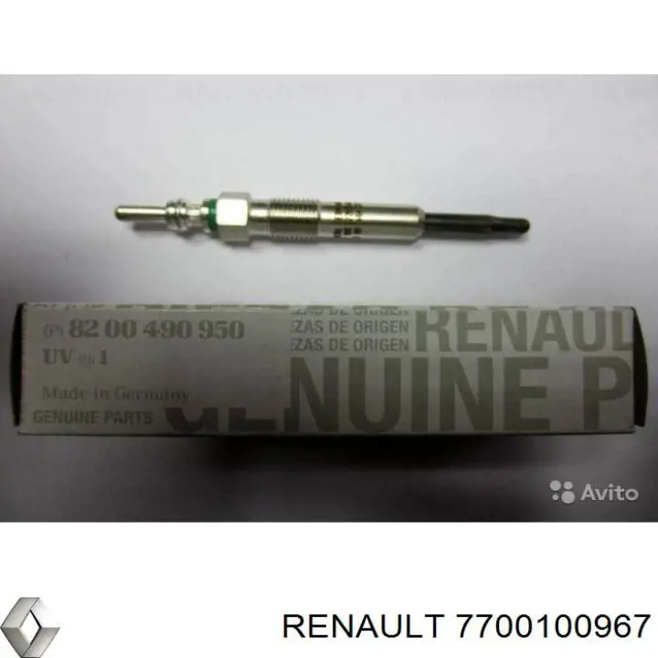 Заглушка ГБЦ Renault (RVI) 7700100967