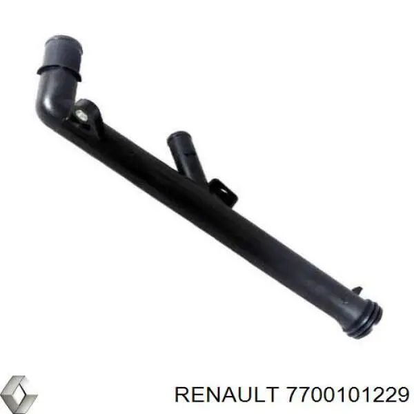 Шланг/патрубок системи охолодження 7700101229 Renault (RVI)