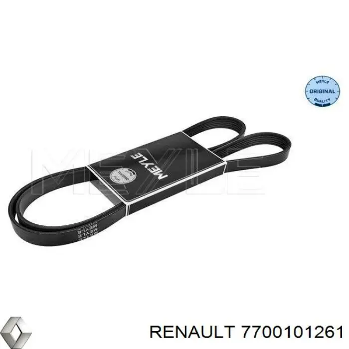 Клиновий ремінь Renault (RVI) 7700101261 ціна, від 13.77 USD