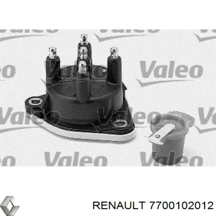 7700102012 Renault (RVI) кришка розподільника запалювання/трамблера