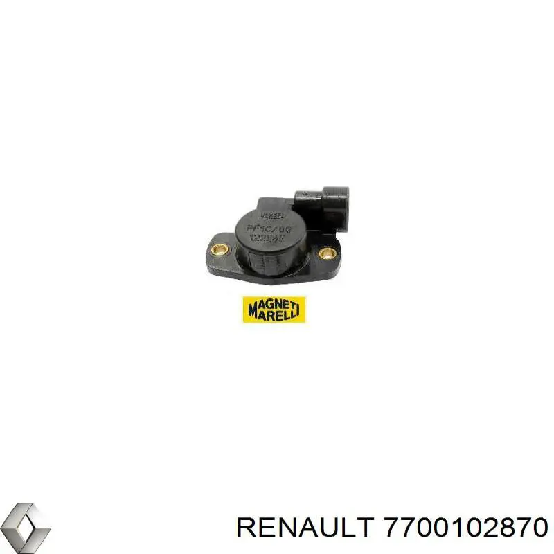 Дросільна заслінка 802011556750 Magneti Marelli
