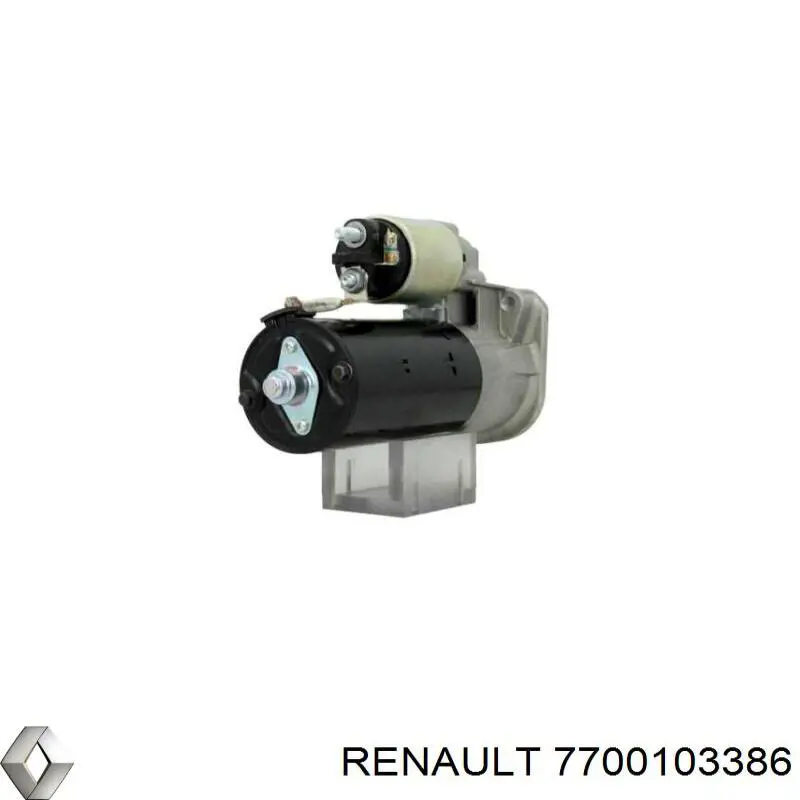 Стартер автомобільний Renault (RVI) 7700103386