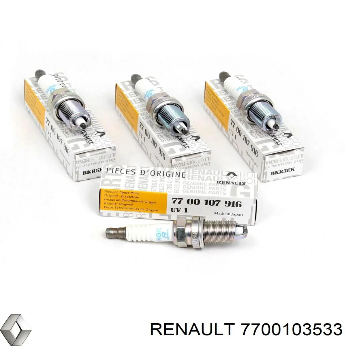 Свічки автомобільні Renault (RVI) 7700103533 ціна, від 7.57 USD