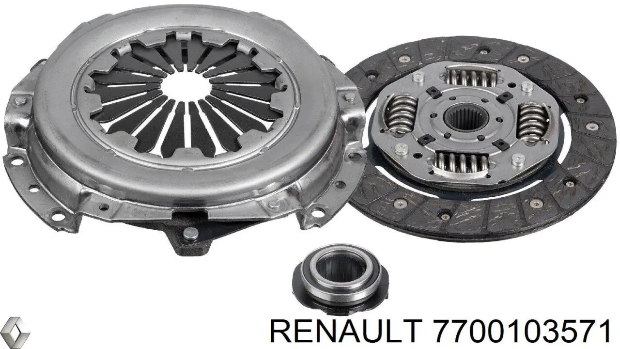 7700103571 Renault (RVI) Диск зчеплення