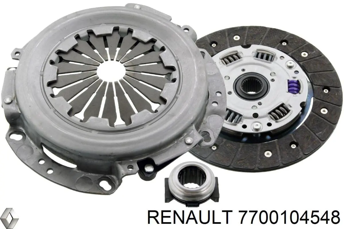 7700104548 Renault (RVI) комплект зчеплення (3 частини)
