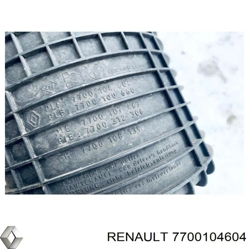  Renault (RVI) 7700104604 ціна, від 25.34 USD