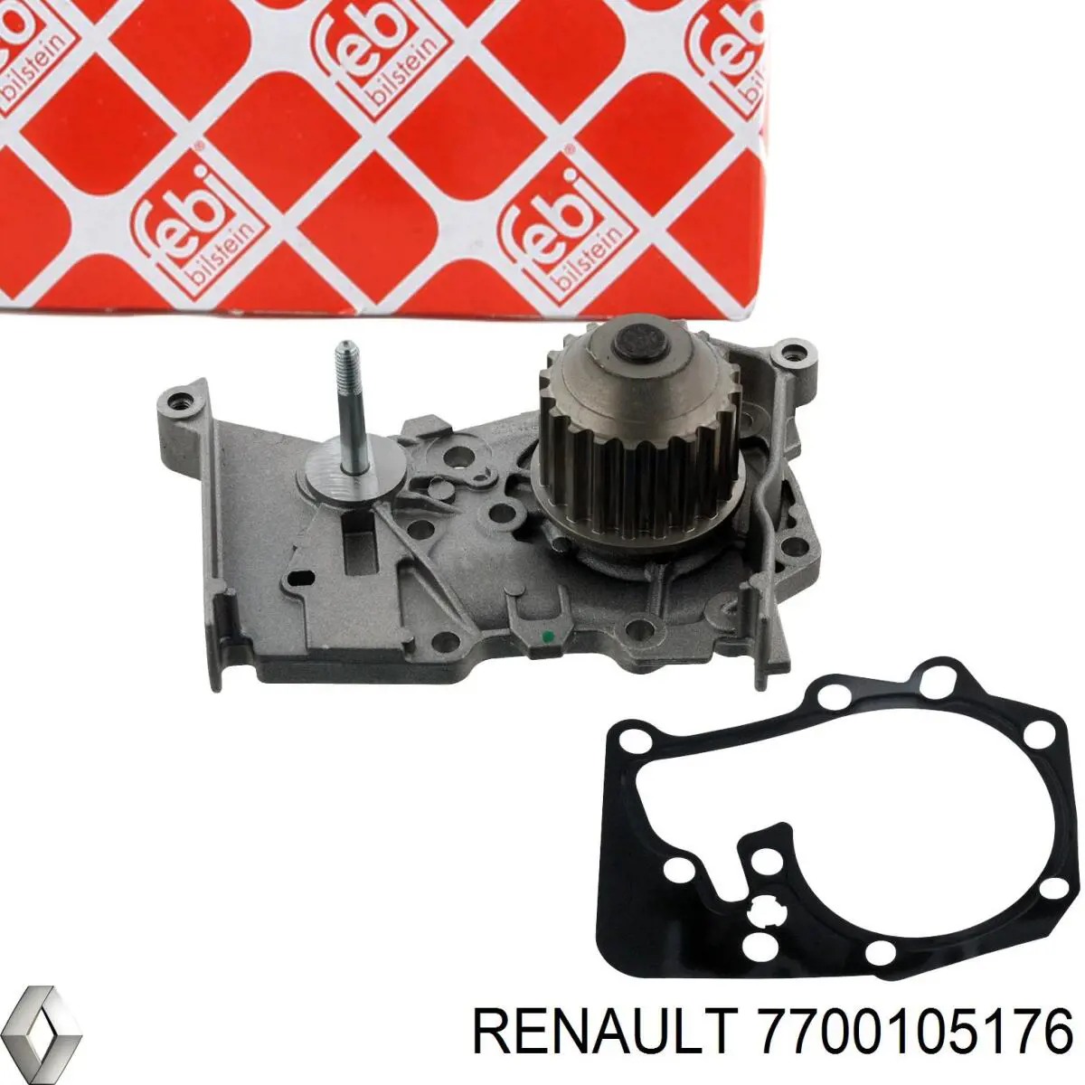 Помпа 7700105176 Renault (RVI)