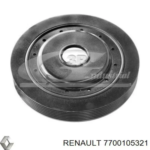 7700105321 Renault (RVI) Демпфер колінвалу