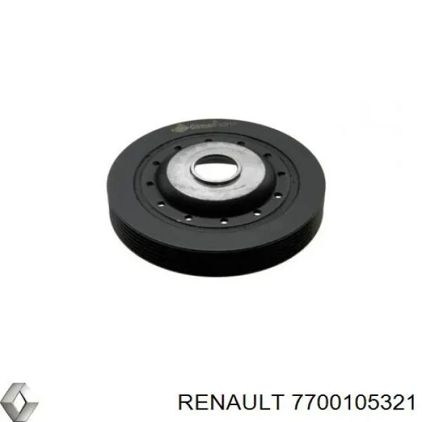 Шків колінвала (демпфер ) Renault (RVI) 7700105321 ціна, від 30.95 USD