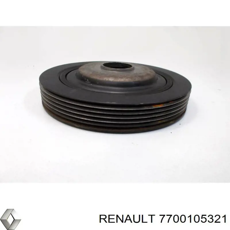 Шків колінвала (демпфер ) Renault (RVI) 7700105321 ціна, від 30.95 USD