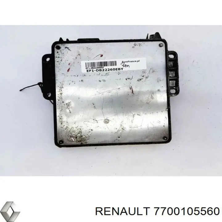 Електронний блок керування двигуном 7700105560 Renault (RVI)