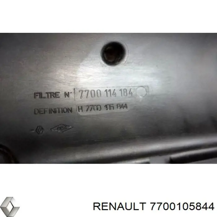 7700105844 Renault (RVI) корпус повітряного фільтра