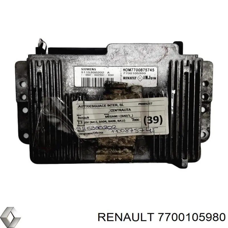 Купити 7700105980 Renault (RVI) 