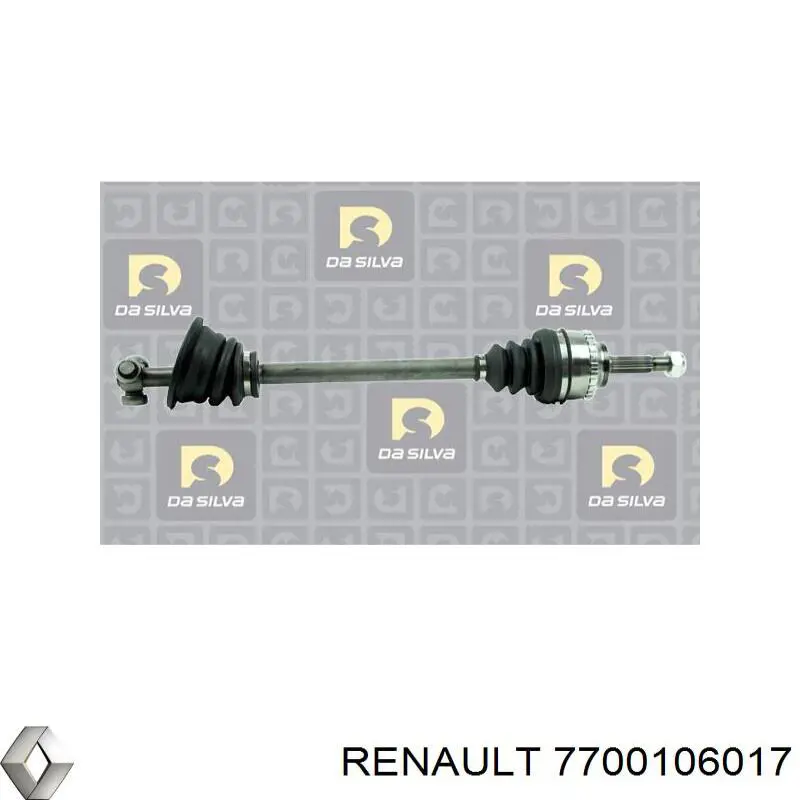7700106017 Renault (RVI) Привід лівий