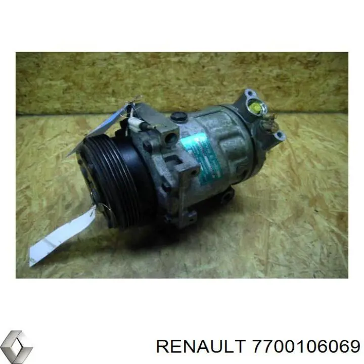 Компресор системи кондиціювання Renault (RVI) 7700106069 ціна, від 91.60 USD
