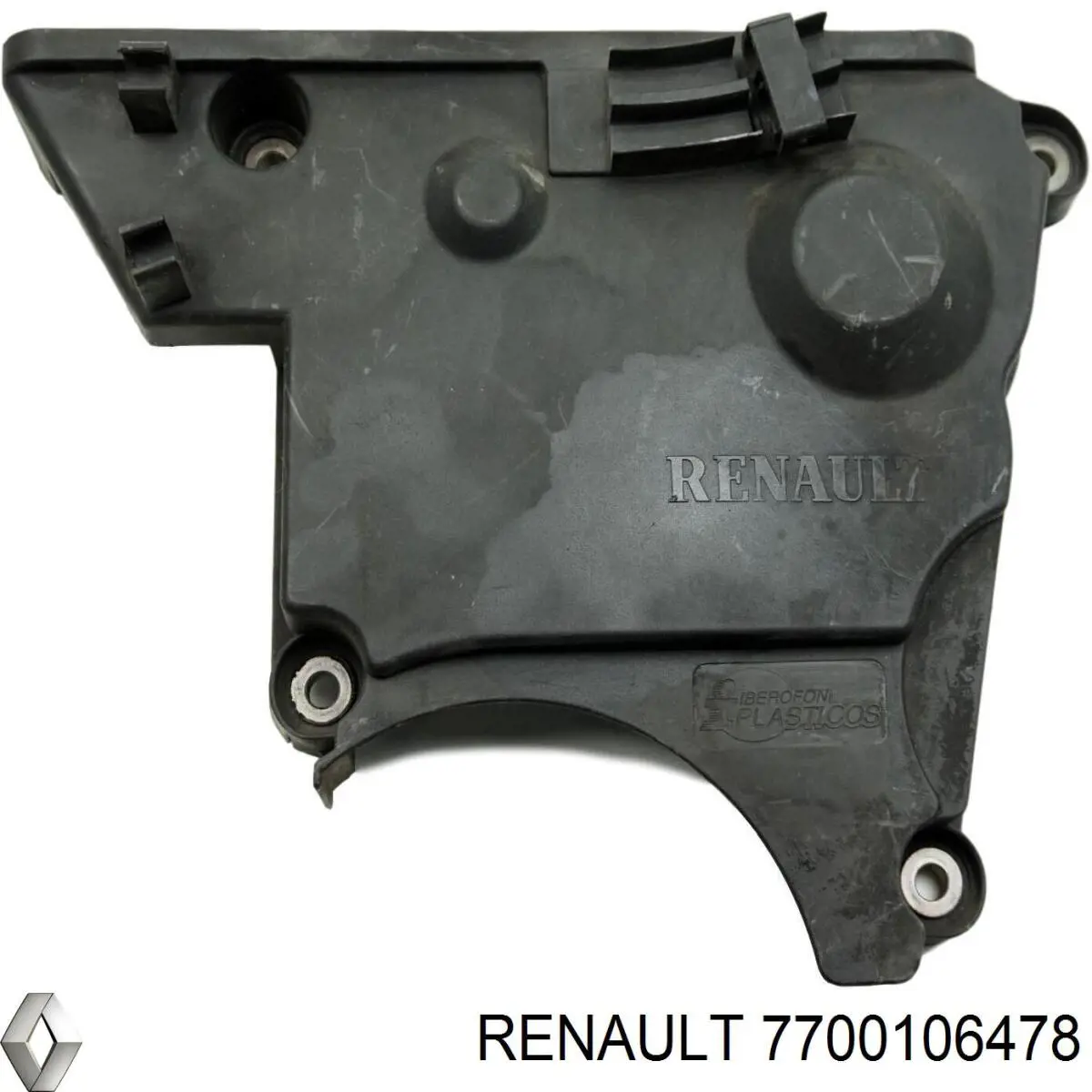 Купити 7700106478 Renault (RVI) Кришка двигуна передня