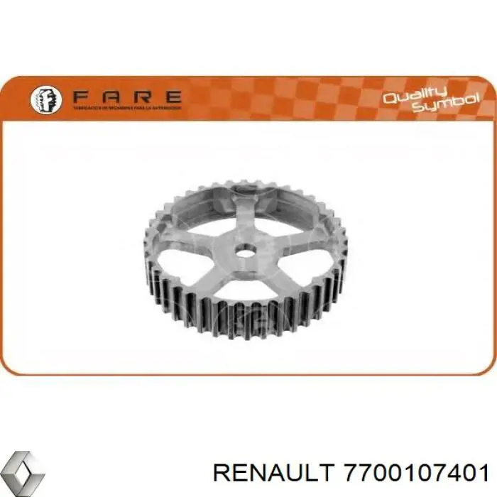 Шестерня розподільчого вала Renault (RVI) 7700107401 ціна, від 17.74 USD
