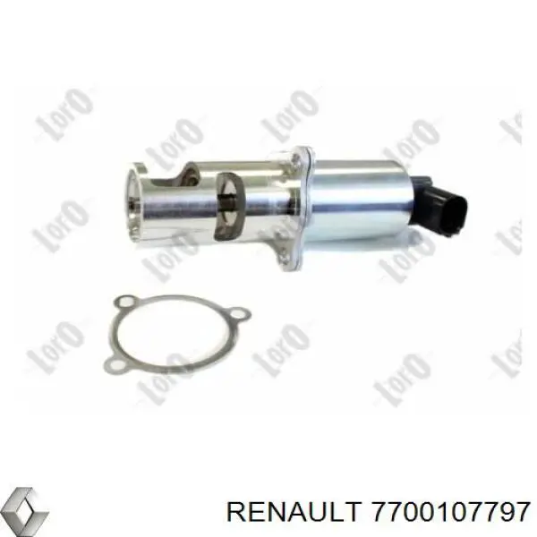 7700107797 Renault (RVI) Клапан рециркуляції відпрацьованих газів EGR