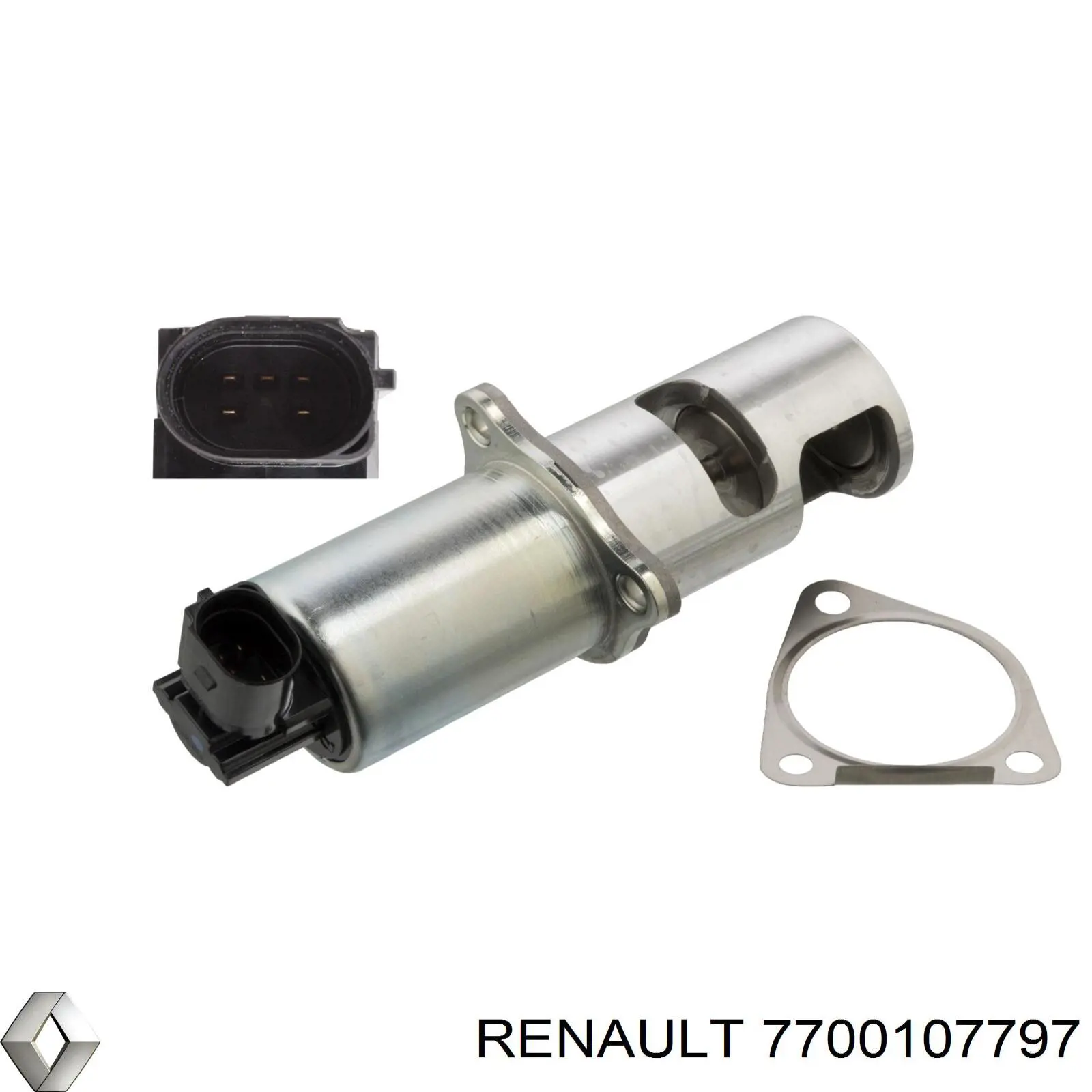 Купити 7700107797 Renault (RVI) Прилади управління системи рециркуляції