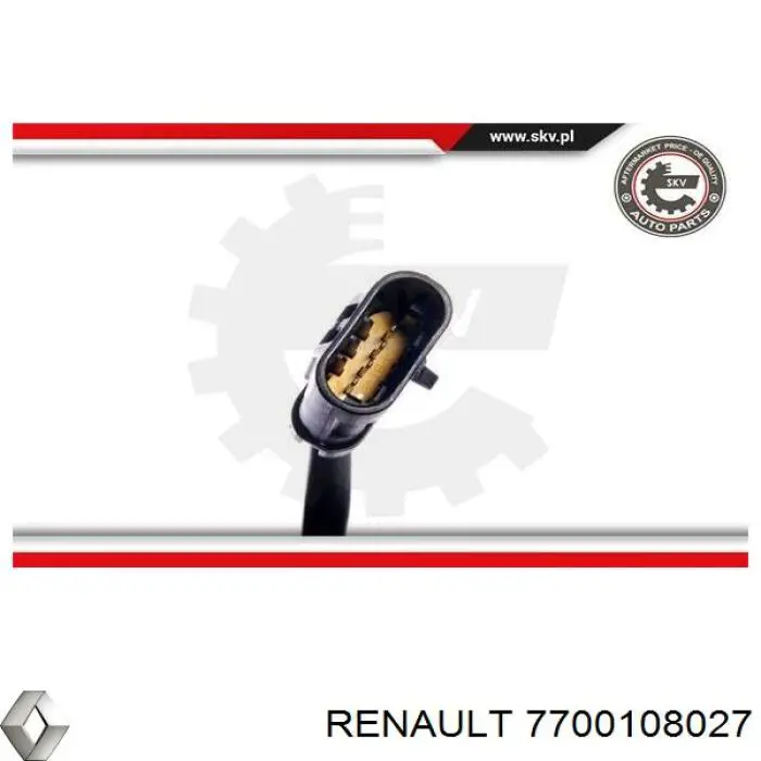 Лямбдазонд, датчик кисню після каталізатора Renault (RVI) 7700108027 ціна, від 32.41 USD