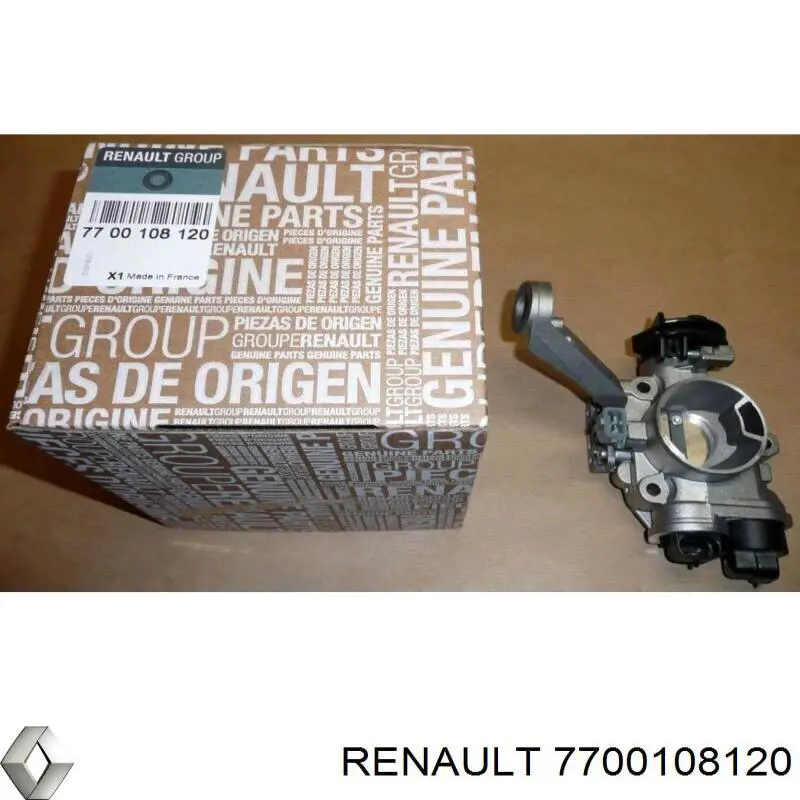 7700108120 Renault (RVI) дросільна заслінка в зборі