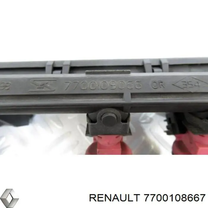 Рампа форсунок системи упорскування палива Renault (RVI) 7700108667 ціна, від 10.46 USD