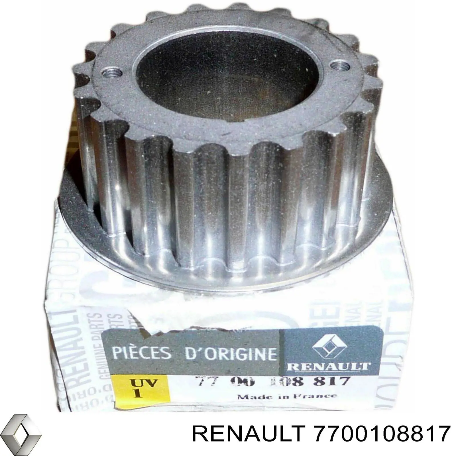 Зірка-шестерня приводу коленвалу двигуна Renault Espace 3 (JE) (Рено Еспейс)