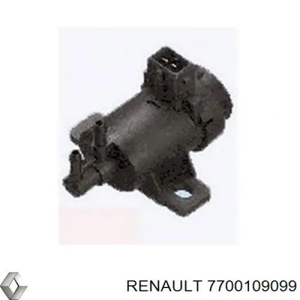 Купити 7700109099 Renault (RVI) Клапан перетворювач тиску наддуву (соленоїд)
