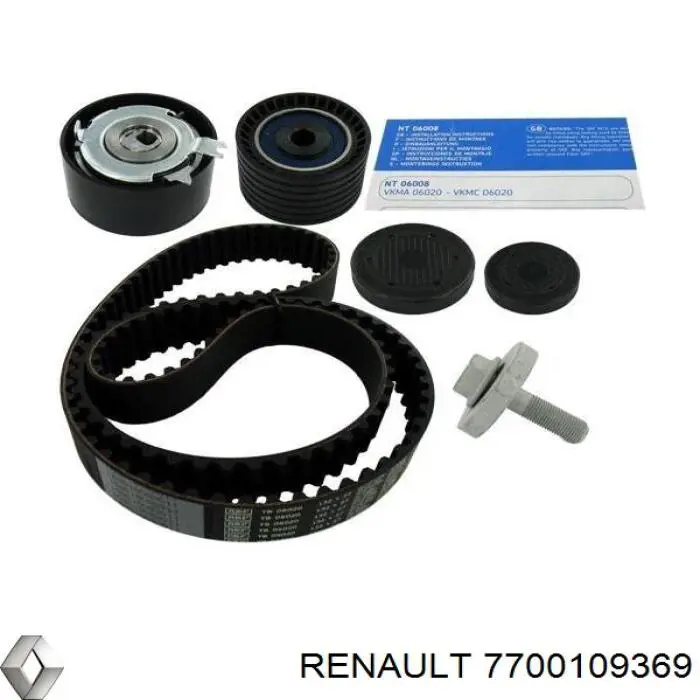 7700109369 Renault (RVI) Ремінь ГРМ, комплект
