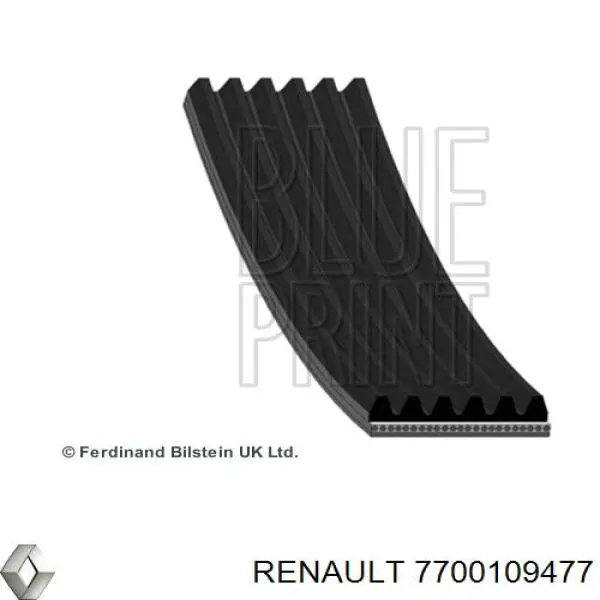 Купити 7700109477 Renault (RVI) Ремінь генератора
