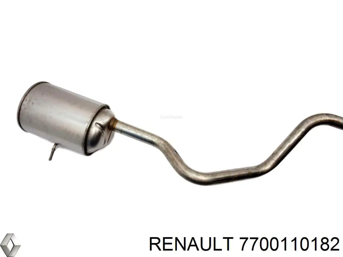 Газопроводи (колектор випускний) на Renault Trafic II FL