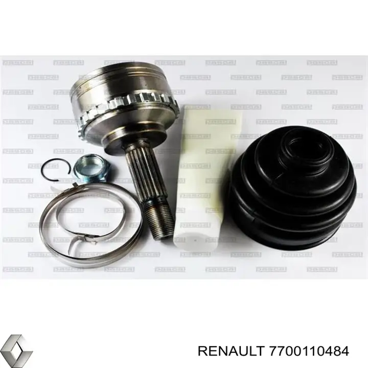 Купити 7700110484 Renault (RVI) Ліва піввісь