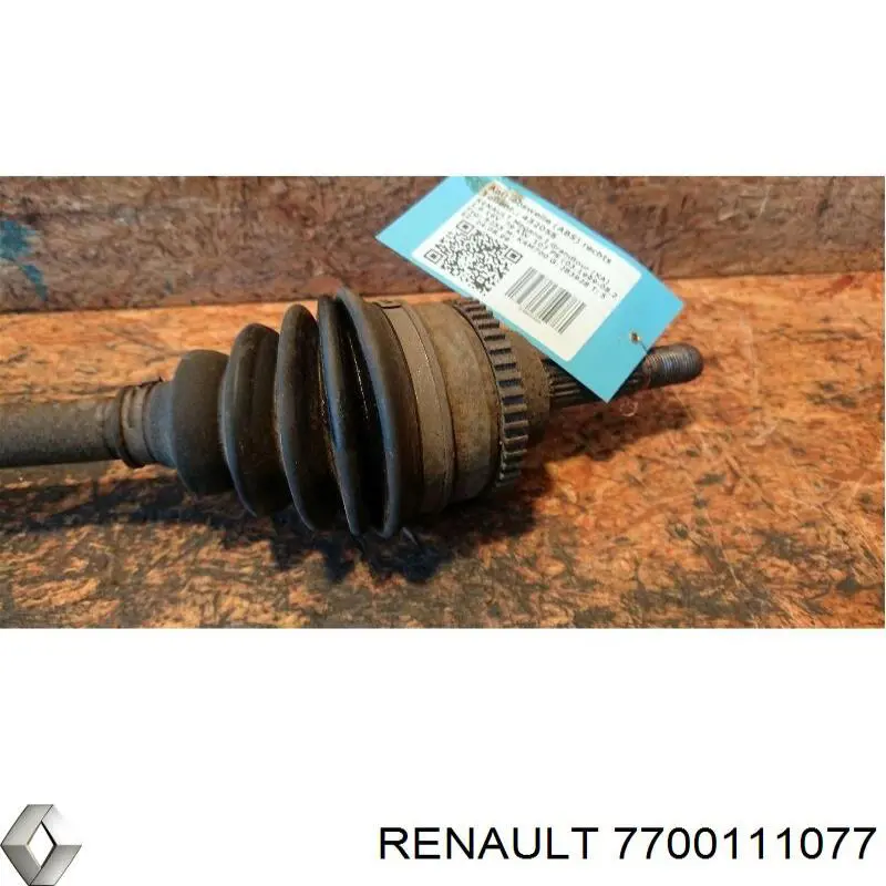 7711135236 Renault (RVI) Привід передній правий