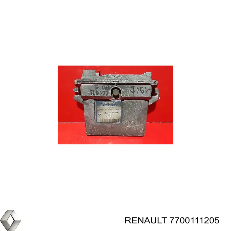 ЕБУ Renault (RVI) 7700111205 ціна, від 21.14 USD