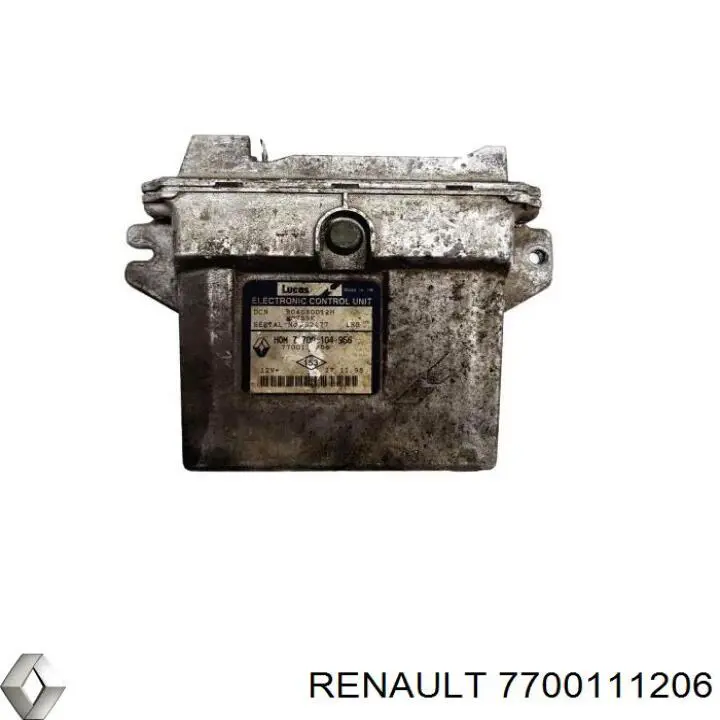 Модуль (блок) керування (ЕБУ) двигуном 7700111206 Renault (RVI)