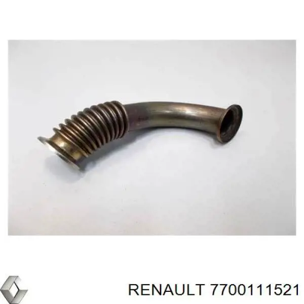 Купити 7700111521 Renault (RVI) Патрубок системи рециркуляції ОГ EGR