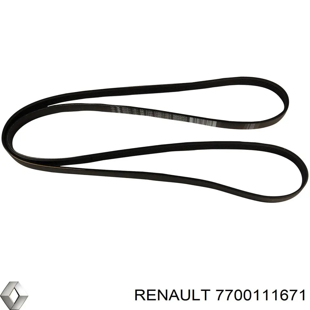 Клиновий ремінь Renault (RVI) 7700111671 ціна, від 9.37 USD