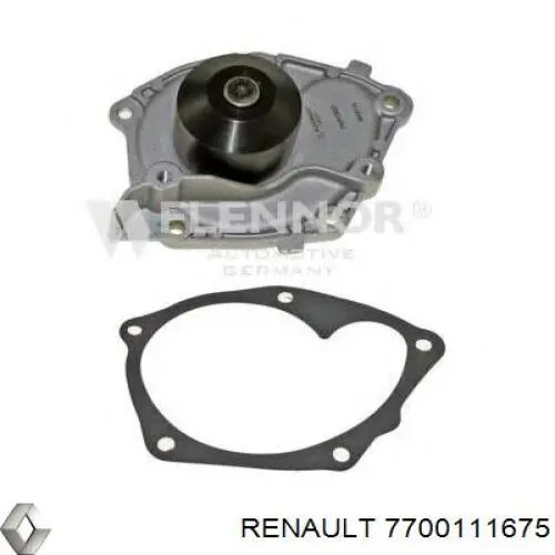 Помпа охолодження Renault (RVI) 7700111675 ціна, від 26.02 USD