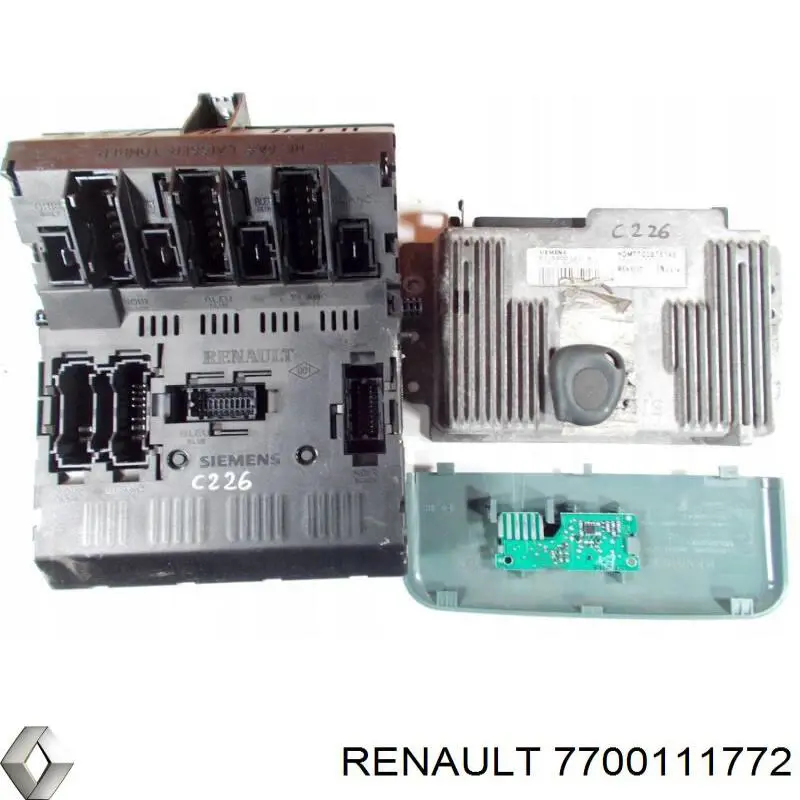 Електронний блок керування двигуном 7700111772 Renault (RVI)