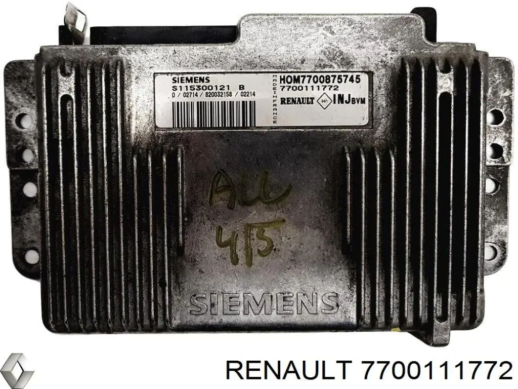 7700111772 Renault (RVI) Блок електронного управління