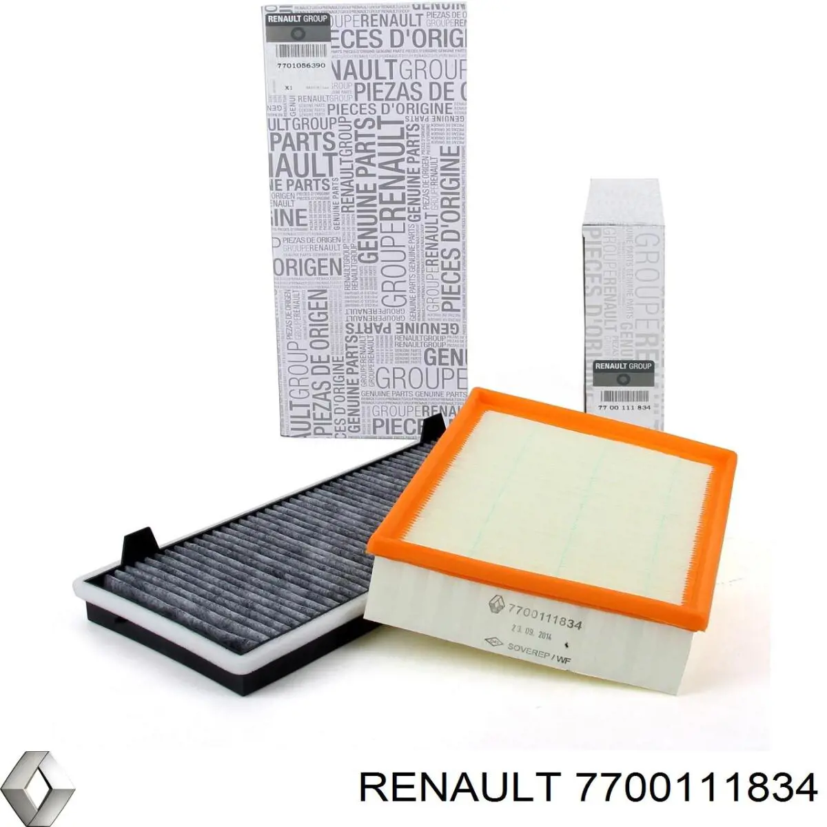 Повітряний фільтр 7700111834 Renault (RVI)