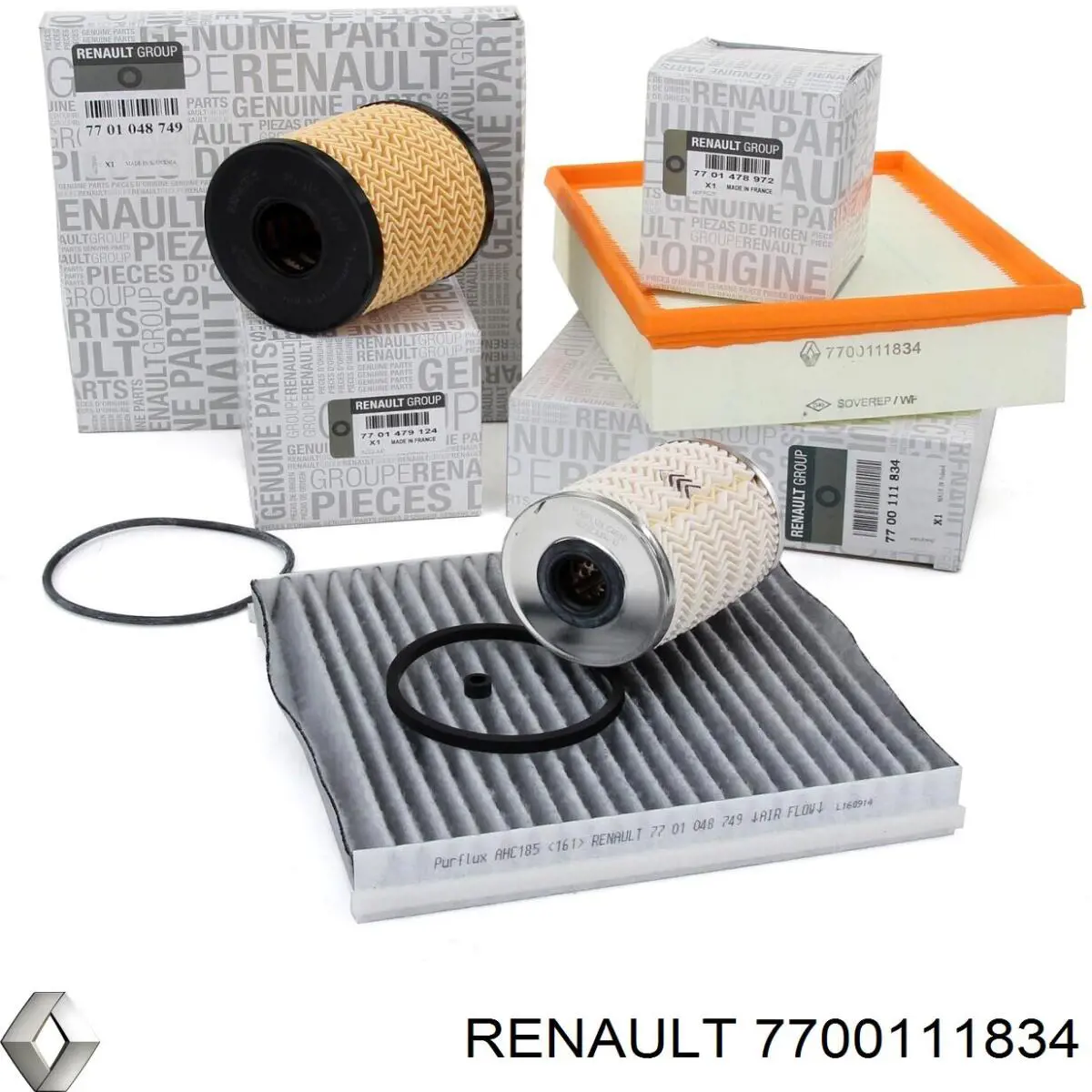 Елемент повітряного фільтра Renault (RVI) 7700111834 ціна, від 5.95 USD